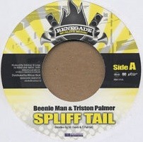 Beenie Man & Triston Palma : Spliff Tail | Single / 7inch / 45T  |  Dancehall / Nu-roots