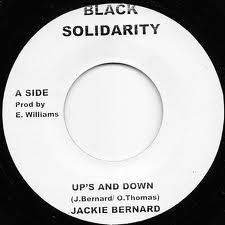 Jackie Bernard : Up's And Down | Single / 7inch / 45T  |  Oldies / Classics