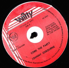 Johnny Osbourne : Cork The Party For Me | Maxis / 12inch / 10inch  |  Collectors