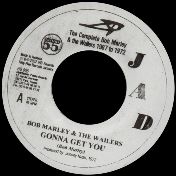 Bob Marley : Gonna Get You | Single / 7inch / 45T  |  Oldies / Classics