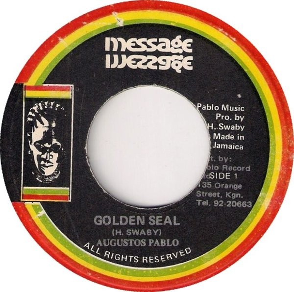 Augustus Pablo : Golden Seal | Single / 7inch / 45T  |  Oldies / Classics