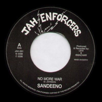 Sandeeno : No More War | Single / 7inch / 45T  |  UK