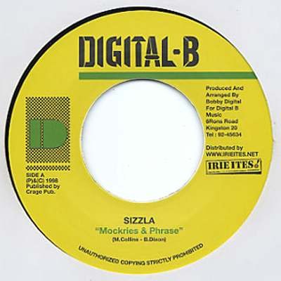 Sizzla : Mockries & Phrase | Single / 7inch / 45T  |  Dancehall / Nu-roots