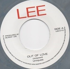 The Uniques : Out Of Love | Single / 7inch / 45T  |  Oldies / Classics