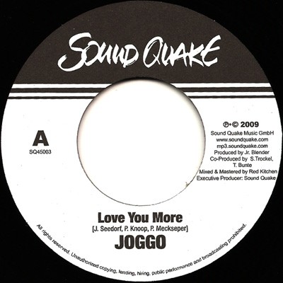 Joggo : Love You More | Single / 7inch / 45T  |  Dancehall / Nu-roots