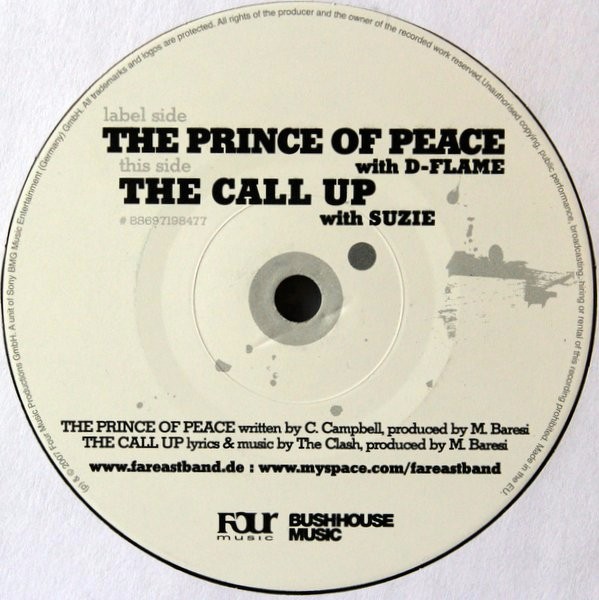 D- Flame : The Prince Of Peace | Single / 7inch / 45T  |  UK
