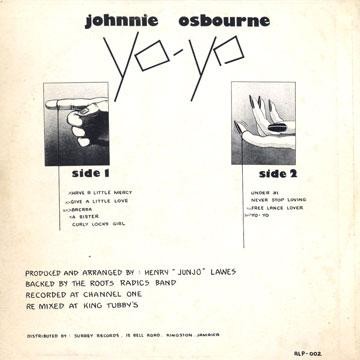Johnny Osbourne : Yo-yo | LP / 33T  |  Oldies / Classics