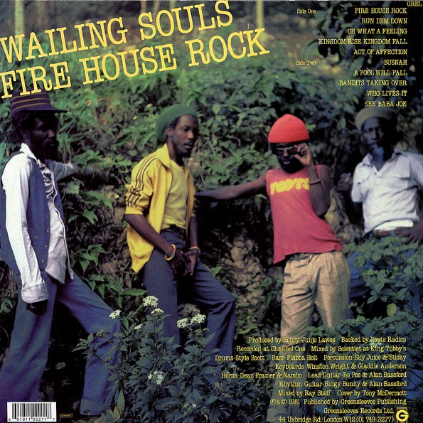 Wailing Souls : Fire House Rock Wailing Souls : Fire House Rock | LP / 33T | Oldies / Classics