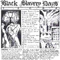 Various : Black Slavery Days | LP / 33T  |  Oldies / Classics