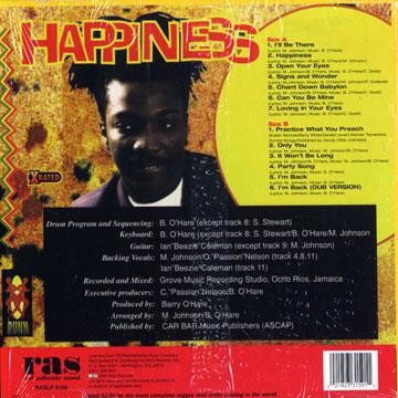 Mikey Spice : Happiness | LP / 33T  |  Dancehall / Nu-roots