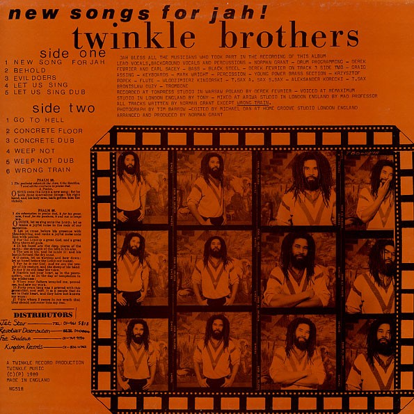 Twinkle Brothers : New Songs For Jah ! | LP / 33T  |  UK