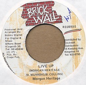 Morgan Heritage - Live Up : Live Up | Single / 7inch / 45T  |  Dancehall / Nu-roots