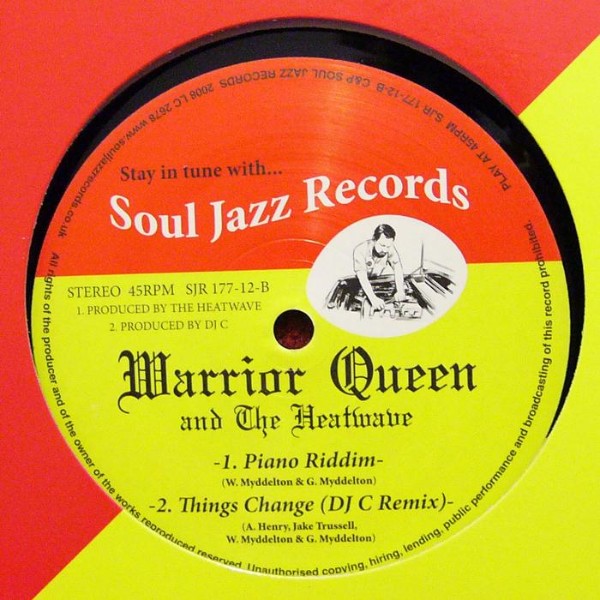 Warrior Queen & The Heatwave : Things Change | Maxis / 12inch / 10inch  |  Dancehall / Nu-roots