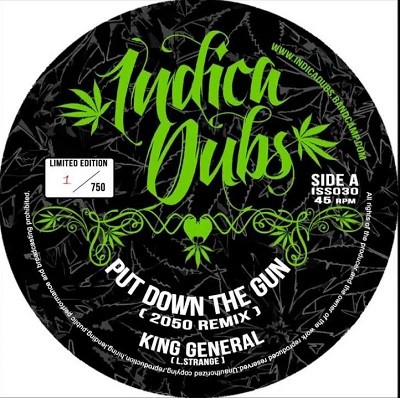 King General : Put Down The Gun ( 2050 Remix ) | Single / 7inch / 45T  |  UK