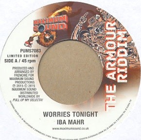 Iba Mahr : Worries Tonight