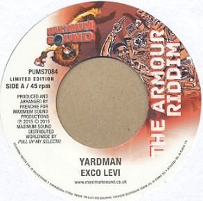 Exco Levi : Yardman | Single / 7inch / 45T  |  Dancehall / Nu-roots