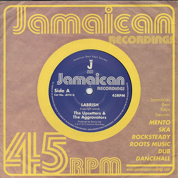 Upsetters, Aggrovators : Labrish Upsetters, Aggrovators : Labrish | Single / 7inch / 45T | Oldies / Classics