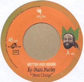 Kymani Marley : Never Change | Single / 7inch / 45T  |  Dancehall / Nu-roots