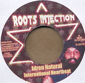 Idren Natural : International Heartbeat | Single / 7inch / 45T  |  UK