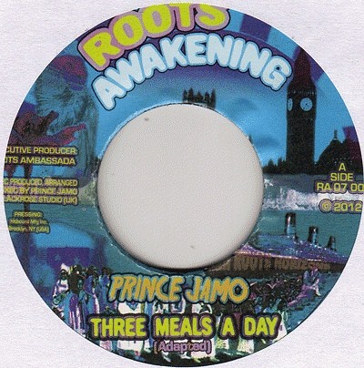 Prince Jamo : Three Meals A Day | Single / 7inch / 45T  |  UK
