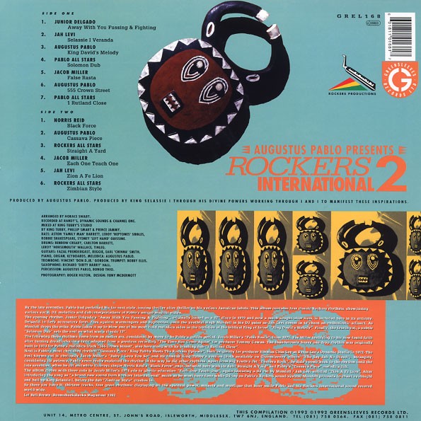 Various : Augustus Pablo Presents Rockers International 2 Various : Augustus Pablo Presents Rockers International 2 | LP / 33T | Oldies / Classics