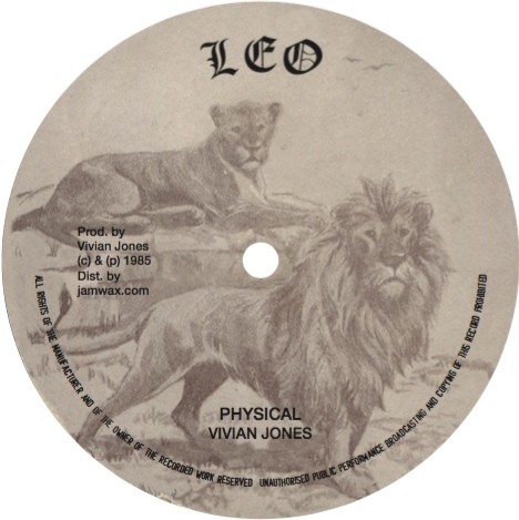 Vivian Jones : Physical Vivian Jones : Physical | Maxis / 12inch / 10inch | Oldies / Classics