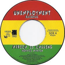 Horace Martin : Africa Is Calling | Single / 7inch / 45T  |  UK