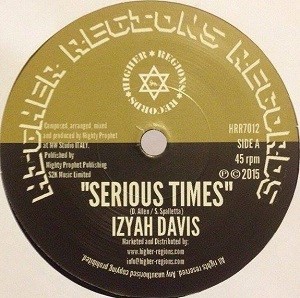 Izyah Davis : Serious Time | Single / 7inch / 45T  |  UK