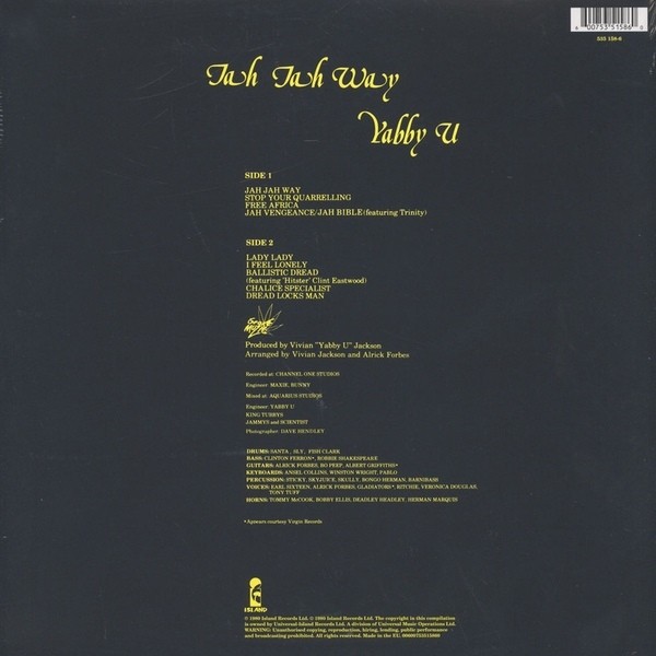 Yabby You : Jah Jah Way Yabby You : Jah Jah Way | LP / 33T | Oldies / Classics