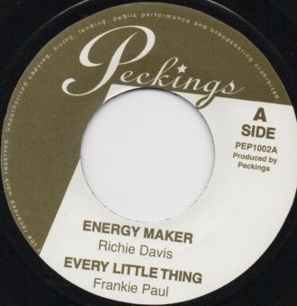 Richie Davis  / Frankie Paul : Energy Maker - Every Little Thing