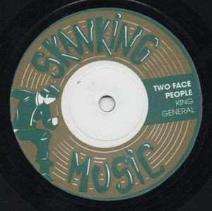 King General : Two Face People | Single / 7inch / 45T  |  UK