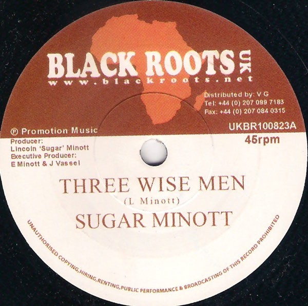 Sugar Minott : Three Wise Men | Single / 7inch / 45T  |  Oldies / Classics