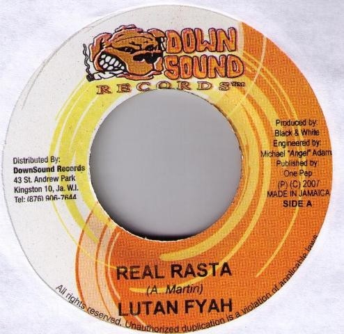 Lutan Fyah : Real Rasta | Single / 7inch / 45T  |  Dancehall / Nu-roots