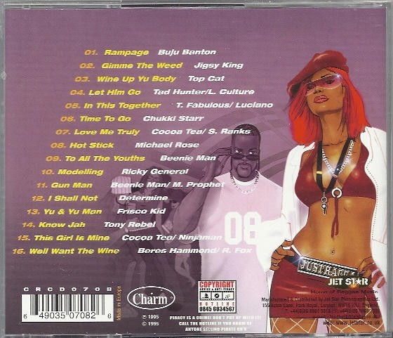 Various : Just Ragga Vol. 8 Various : Just Ragga Vol. 8 | CD | Dancehall / Nu-roots