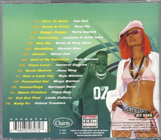 Various : Just Ragga Vol. 7 Various : Just Ragga Vol. 7 | CD | Dancehall / Nu-roots