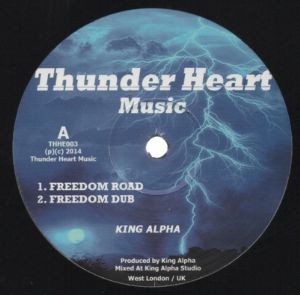 King Alpha : Freedom Road (blue) | Maxis / 12inch / 10inch  |  UK