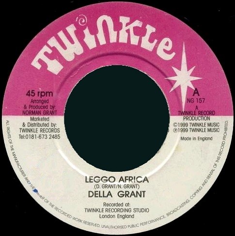 Della Grant : Leggo Africa | Single / 7inch / 45T  |  UK