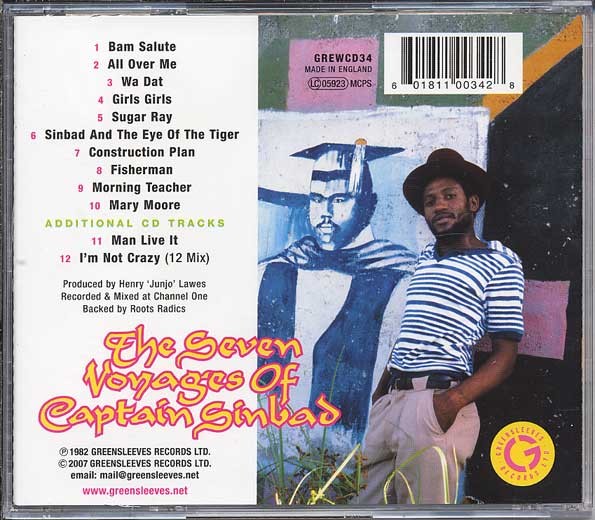 Captain Sinbad : The Seven Voyage Of | CD  |  Dancehall / Nu-roots