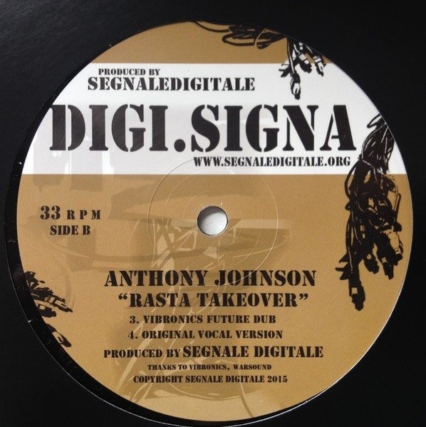 Anthony Johnson : Rasta Takeover ( Brown ) | Maxis / 12inch / 10inch  |  UK