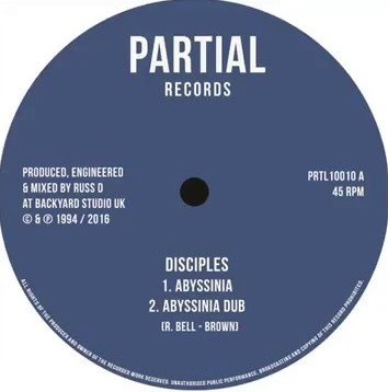 Disciples : Abyssinia | Maxis / 12inch / 10inch  |  UK