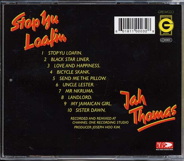 Jah Thomas : Stop Yu Loafin | CD  |  Oldies / Classics