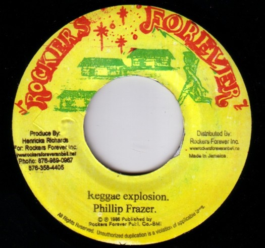 Phillip Fraser : Reggae Explosion | Single / 7inch / 45T  |  Oldies / Classics