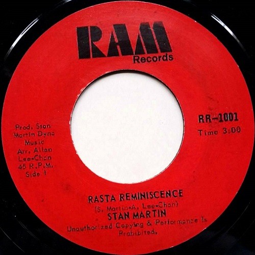 Stan Martin : Rasta Reminiscence | Single / 7inch / 45T  |  Oldies / Classics