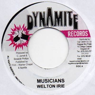 Welton Irie : Musicians | Single / 7inch / 45T  |  Oldies / Classics