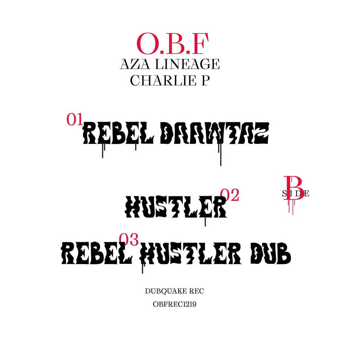 O.B.F feat. Charlie P & Aza Lineage : Fufu Lala | Maxis / 12inch / 10inch  |  UK