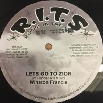 Winston Francis : Lets Go To Zion | Single / 7inch / 45T  |  UK