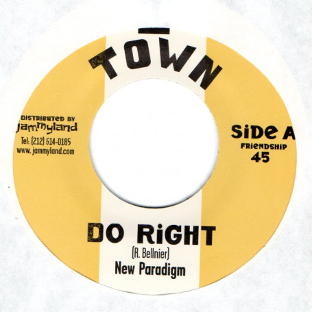 Do Right : New Paradigm ( Yellow ) | Single / 7inch / 45T  |  UK