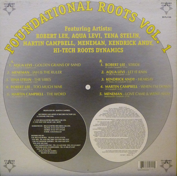 Various : Foundational Roots Vol. 1 | LP / 33T  |  UK