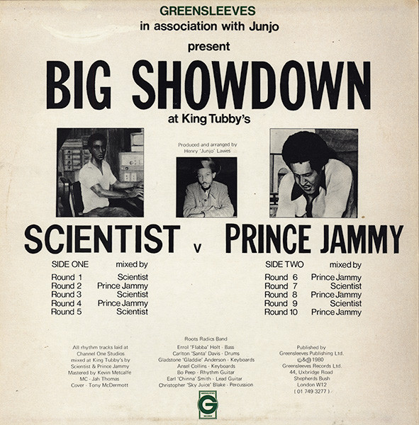 Scientist vs. Prince Jammy : Big Showdown | LP / 33T  |  Collectors