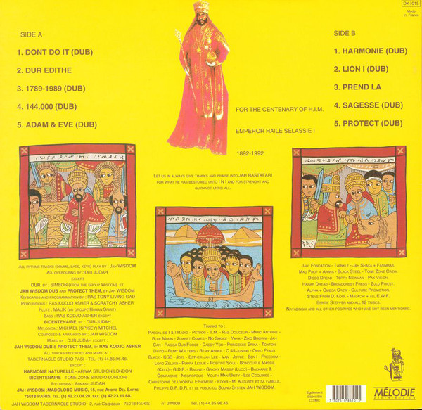 Various : Jah Wisdom – Dub Various : Jah Wisdom – Dub | LP / 33T | Collectors